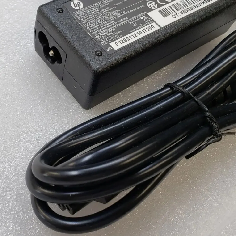 Genuine HP 65W Laptop AC Adapter Power Charger (Model PPP009H)